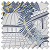 Elka, China Blue - Roman Blind